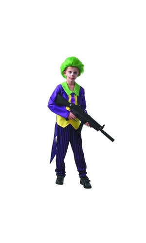 Crazy Clown Costume The Joker