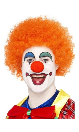 Crazy Clown Wig, Orange