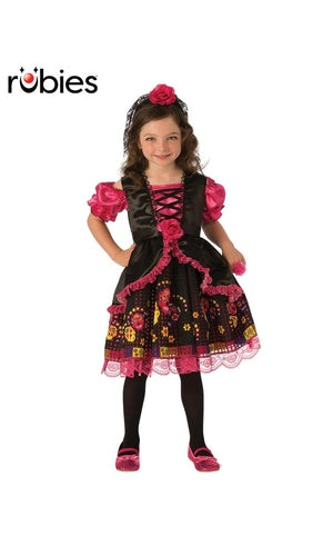 DAY OF THE DEAD GIRLS COSTUME, CHILD