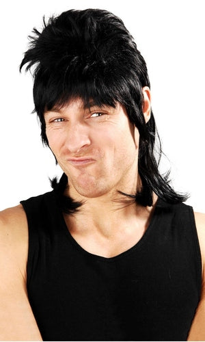 DAZZA MULLET BLACK WIG