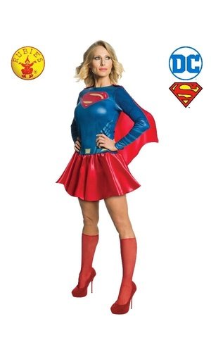 DC SUPERGIRL COSTUME, ADULT