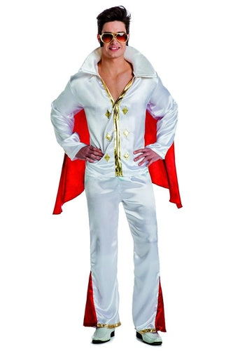 Vegas Rock Star Elvis Costume For Adults
