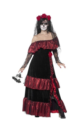 Day of the Dead Bride Costume For Adults