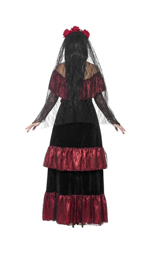 Day of the Dead Bride Costume For Adults