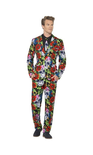 Day of the Dead Stand Out Suit For Adults