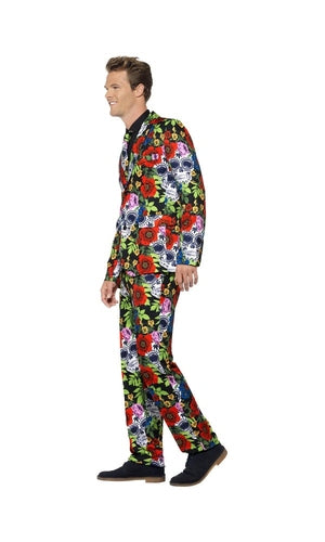 Day of the Dead Stand Out Suit For Adults