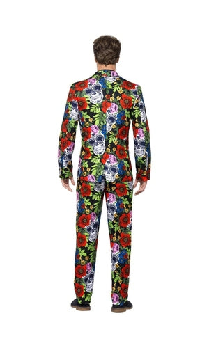 Day of the Dead Stand Out Suit For Adults