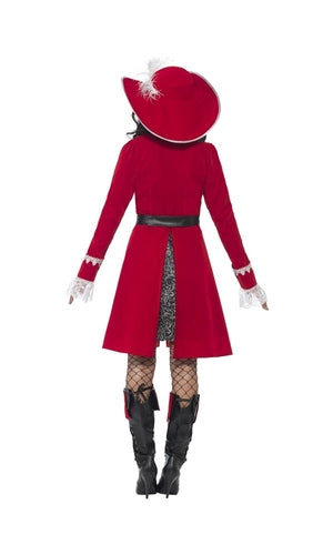 Deluxe Authentic Lady Captain Costume