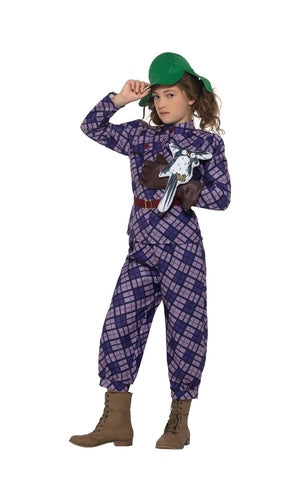 Deluxe Awful Auntie Costume For Kiids - David Walliams
