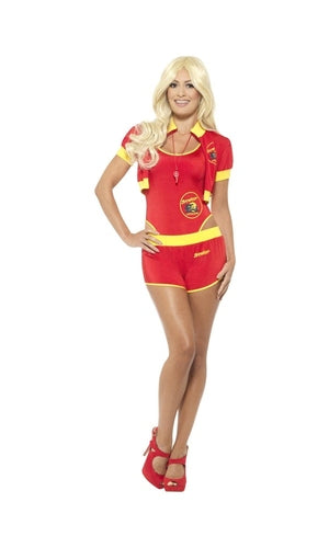 Deluxe Baywatch Lifeguard Costume Womens