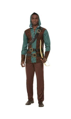 Deluxe Forest Archer Costume, Green