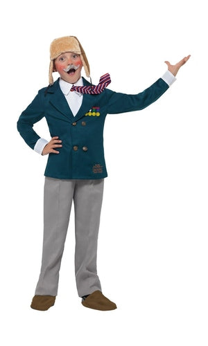 Deluxe Grandpa's Great Escape Costume For Kids - David Walliams