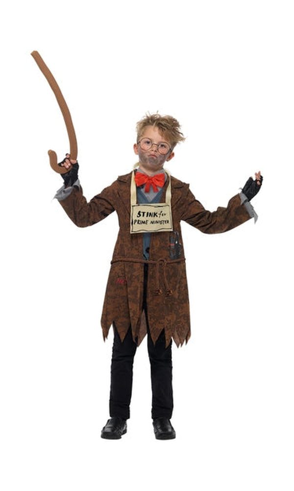 Deluxe Mr Stink Costume For Kids - David Walliams