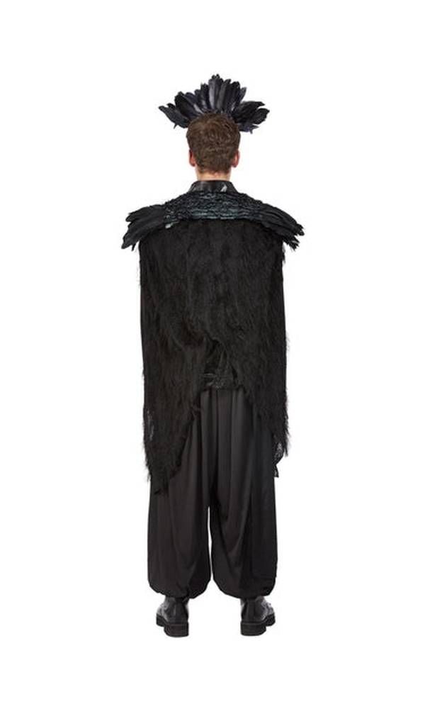 Deluxe Raven King Costume For Adults