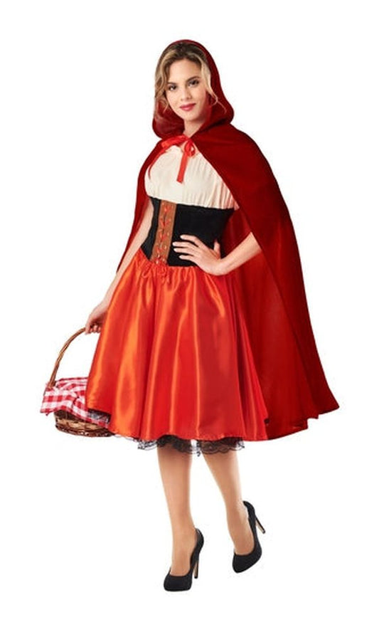 Deluxe Red Riding Hood Costume For Adults