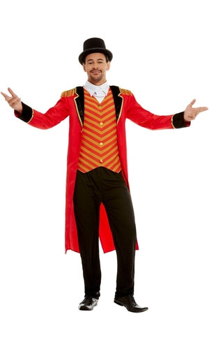 Deluxe Ringmaster Costume For Adults