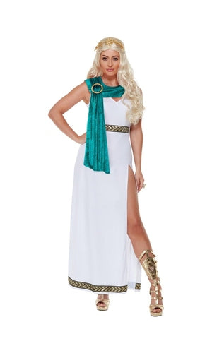 Deluxe Roman Empire Queen Toga Costume