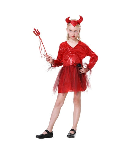 Devil Girl Costume For Kids