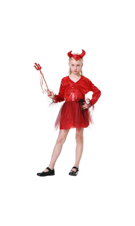 Devil Girl Costume For Kids