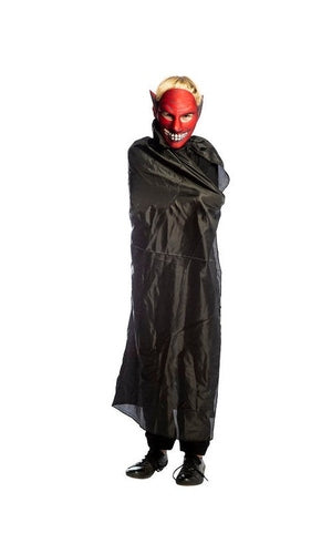 Devil Mask & Cape Set Child