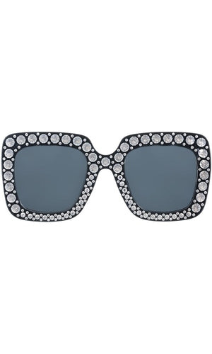 Disco Jewelled Specs, Black