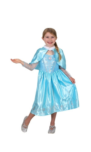ELSA DELUXE WINTER CLOAK COSTUME FOR KIDS