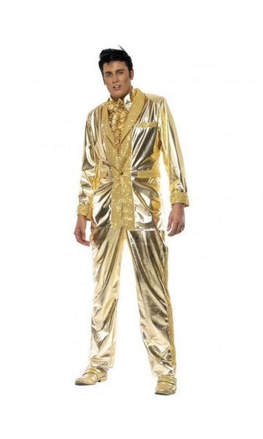 ELVIS COSTUME, GOLD