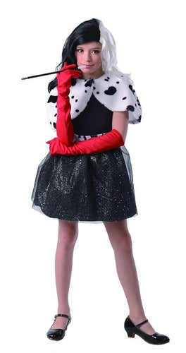 EVIL DALMATION GIRL COSTUME