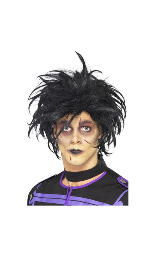 Edward Scissor Hands Psycho Wig Black