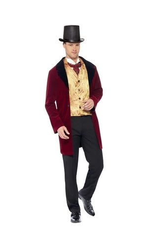 Edwardian Gent Deluxe Costume For Adults