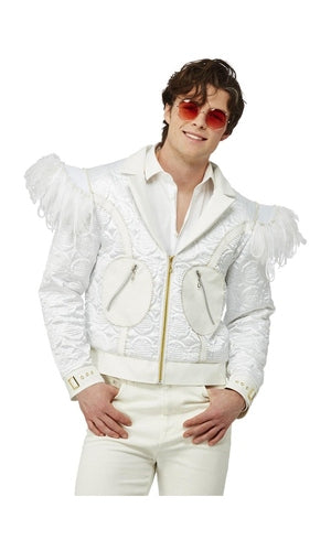 Elton John Feather Jacket Costume