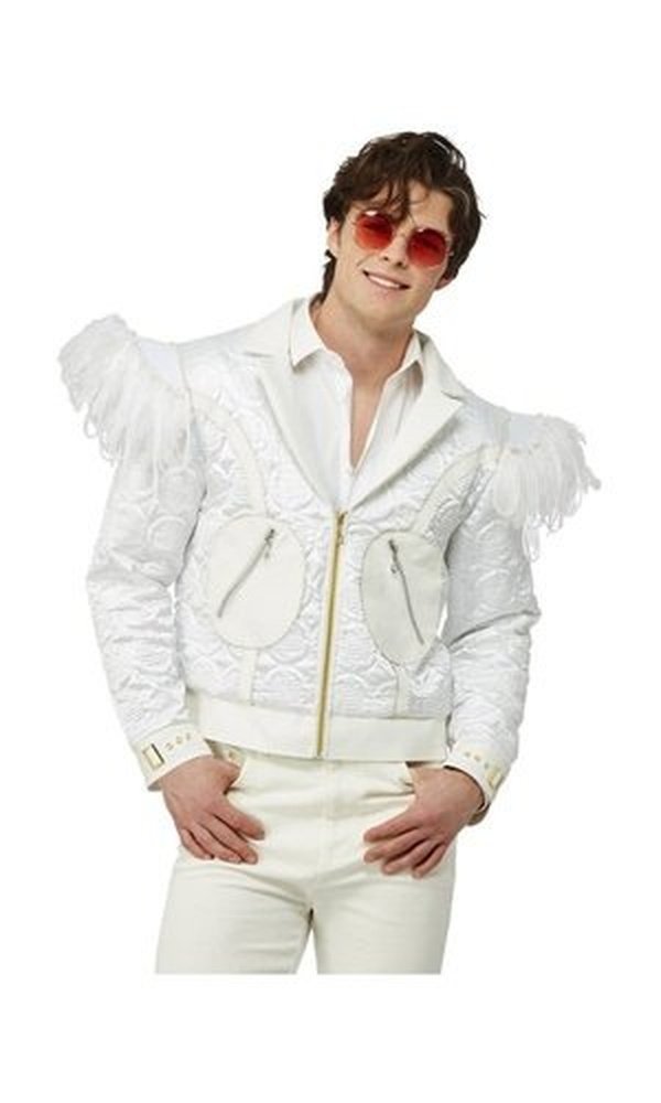Elton John Feather Jacket Costume