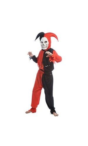 Evil Jester Costume Child