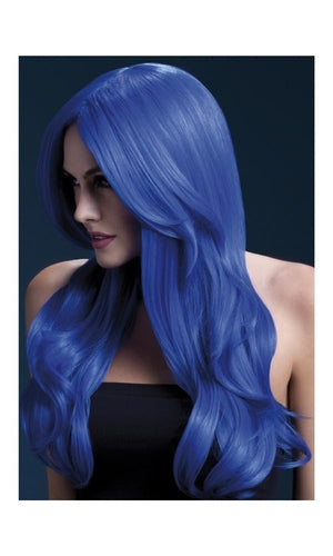 FEVER KHLOE WIG, NEON BLUE