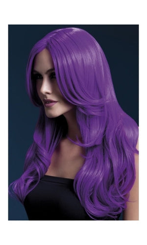 FEVER KHLOE WIG, NEON PURPLE