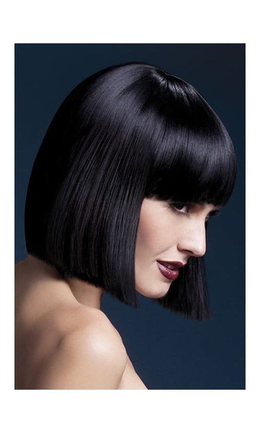FEVER LOLA WIG, BLACK