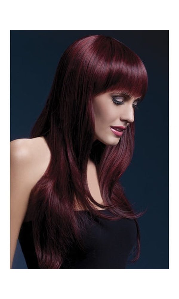 FEVER SIENNA WIG, BLACK CHERRY