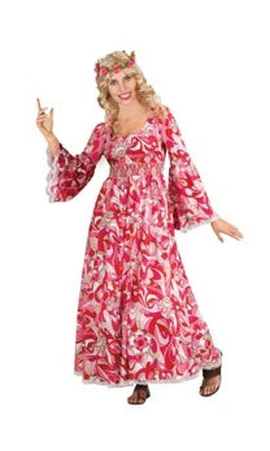 FLOWER CHILD COSTUME ADULT