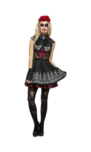 Fever Day Of The Dead Costume For Adults