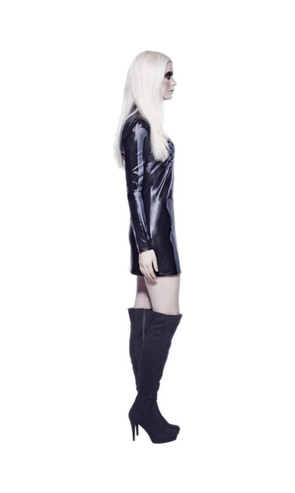 Fever Miss Whiplash Skeleton Costume For Adults