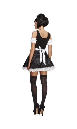 Flirty French Maid Costume For Adults