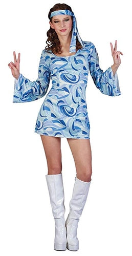 Flower Power Blue Costume