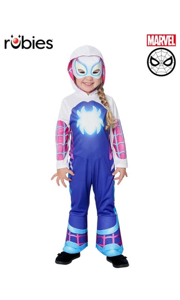 GHOST SPIDER SAHAF DELUXE GLOW IN DARK, CHILD