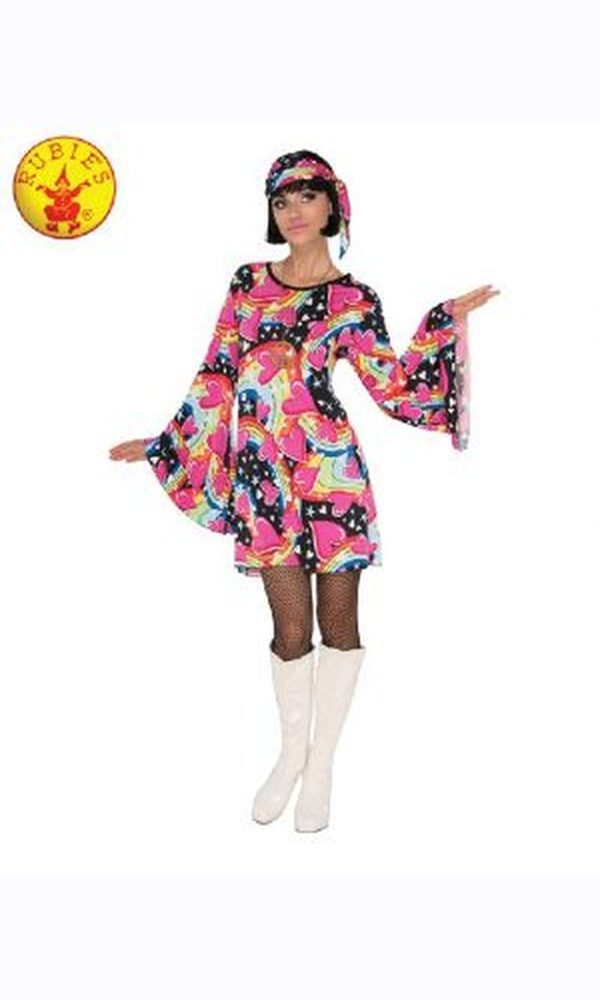 GO GO GIRL COSTUME, ADULT