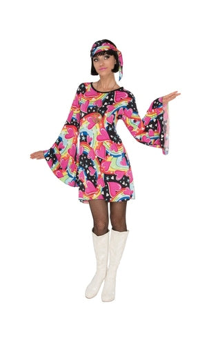 GO GO GIRL COSTUME, ADULT