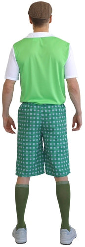 GOLF PRO COSTUME GREEN FOR ADULT
