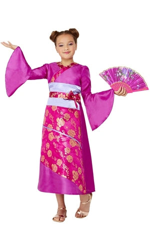 Geisha Costume For Kids