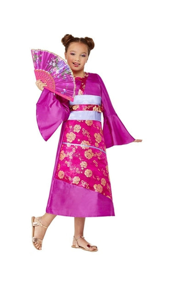 Geisha Costume, Purple,