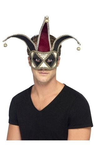 Gothic Venetian Harlequin Eyemask