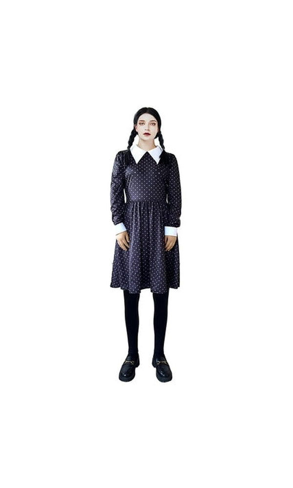 Gothic Wednesday Costume Women